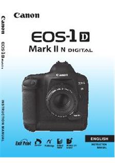 Canon EOS 1D Mark II N manual. Camera Instructions.